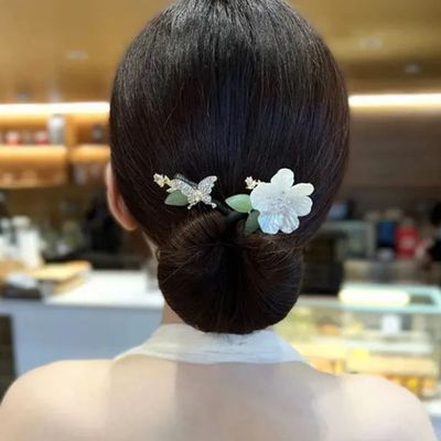 Ins Style Elegant Lazy Hair Curler, Twist Hairstyle Bun Hair Accessories, Reusable Spiral Hair Braid Braiding Clips, for Hair DIY Hair Curler (C)