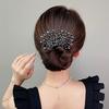 Ins Style Elegant Lazy Hair Curler, Twist Hairstyle Bun Hair Accessories, Reusable Spiral Hair Braid Braiding Clips, for Hair DIY Hair Curler (D) view 1