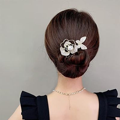 Ins Style Elegant Lazy Hair Curler, Twist Hairstyle Bun Hair Accessories, Reusable Spiral Hair Braid Braiding Clips, for Hair DIY Hair Curler (G)