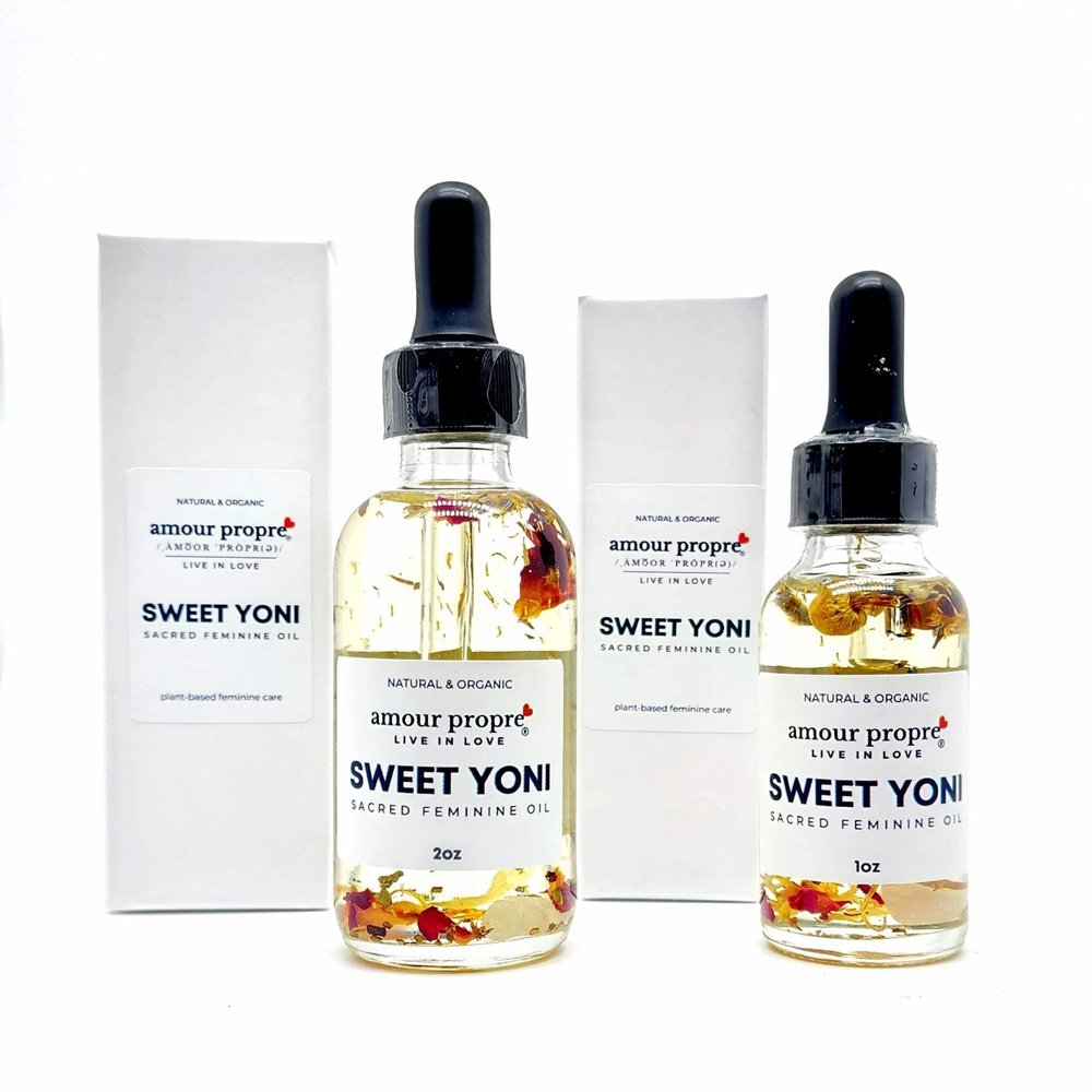 Amour Propre Sweet Yoni - Sacred Feminine Oil | 1oz or 2 oz (2 oz)