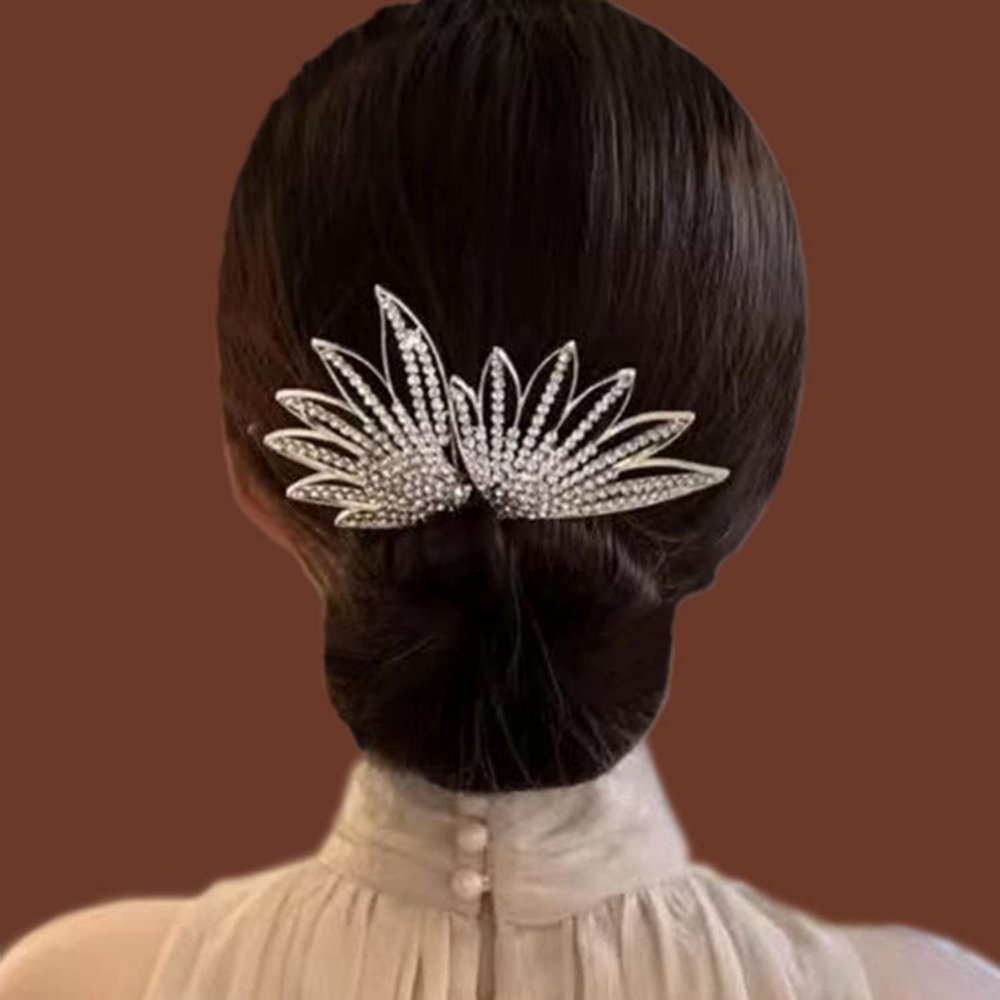 Ins Style Elegant Lazy Hair Curler, Twist Hairstyle Bun Hair Accessories, Reusable Spiral Hair Braid Braiding Clips, for Hair DIY Hair Curler (A)