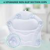 Bath Pillow, Tub Pillow for Bathtub with Strong Non-Slip Suction Cups and Comfortabl 3D AirMesh Bath Pillow for Women &Man view 4