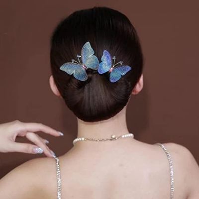 Ins Style Elegant Lazy Hair Curler, Twist Hairstyle Bun Hair Accessories, Reusable Spiral Hair Braid Braiding Clips, for Hair DIY Hair Curler (H)