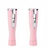 2pcs Facial Hair Removal for Women Painless Hair Remover USB Rechargeable Ladies Electric Shaver Waterproof Remover for Peach Fuzz, Cheeks, Upper Lip & Chin view 1
