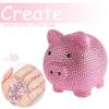 qiipii Light Pink Nail Rhinestones 2880pcs SS10 2.8mm K9 Glass Round Stones Bulk Nail Art Charms Flatback Gems Beads Diamonds Jewels Crystals for Nails Eyes Face Makeup Clothes Shoes DIY Crafts Phones view 3