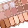 Aaiffey 10 Colors Eyeshadow Palette,Highly Pigmented Matte Shimmer Eye Makeup Palette Pink Eyeshadow Shades Glitter Eye shadow Velvety Texture Nude Eyeshadow,03# view 3