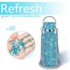 Aquamarine Nail Rhinestones 1440pcs SS20 Bulk Waterblue Nail Art Round Flatback K9 Glass Gems Beads Stones Diamonds Glitter Gluefix for Nail Charms Jewels Accessories Eye Face Makeup Clothes Shoes DIY view 3
