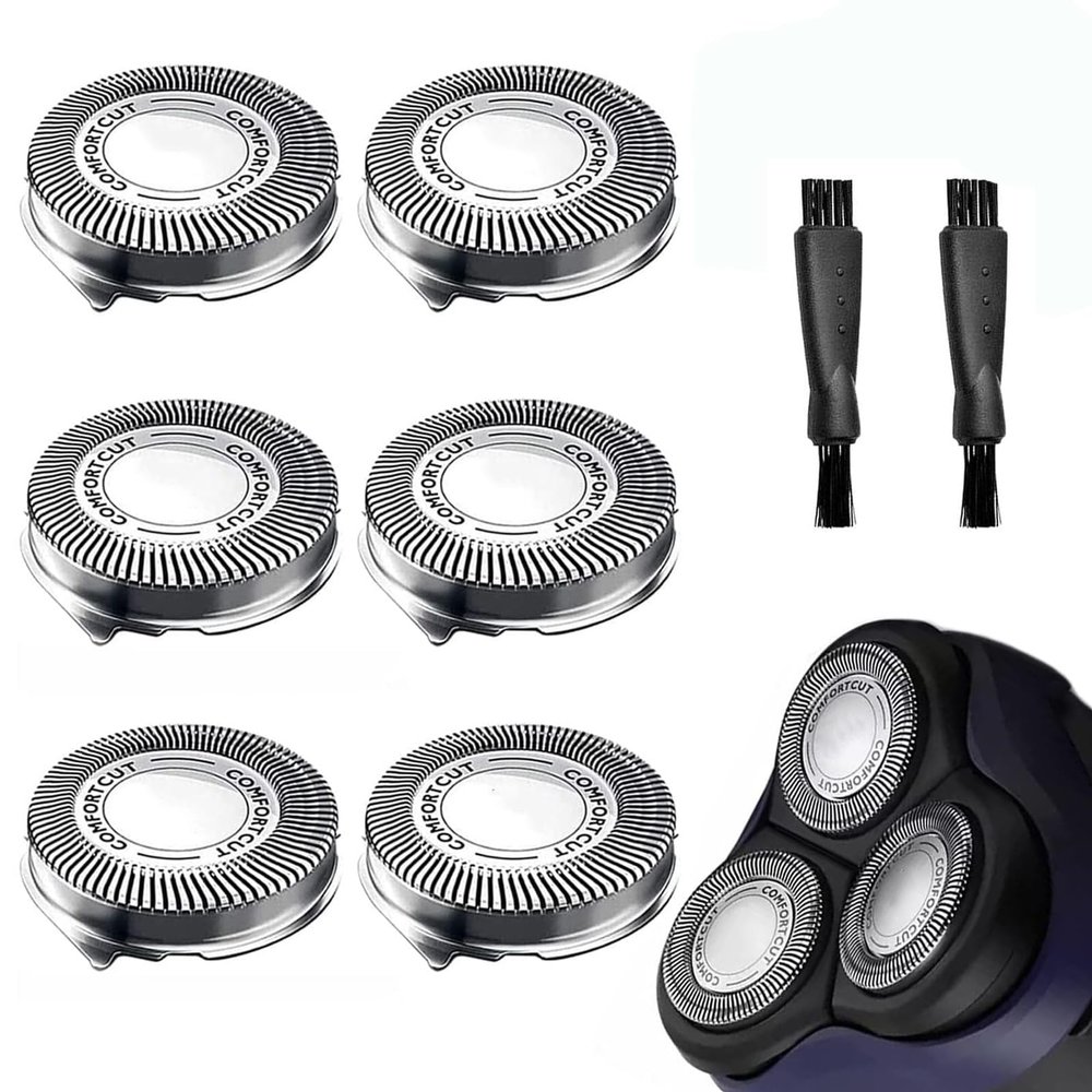 Suleto SH30 Replacement Heads Blades Compatible with Philips Series 3000, 2000, 1000, S738, Sh30 Shaver Replacement Blades for Electric Shavers Series 3000, Upgraded Razor Blades for Series 3000