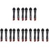 FRCOLOR 60pcs Double Sided Eye Shadow Sponge Applicator and Blending Brush for Women Portable Makeup Tool for Beginners and Professionals Black view 1