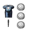 Suleto SH70/71 Replacement Heads Blades Compatible with Phillips Series 7000 Shavers, SH70 Replacement Blades Compatible with phililp Series 7000 Razor Shaver Heads for 7500 7530 S7370, 3-Pack Upgrade view 1