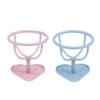 2pcs Blenders Stand Beauty Gourd Puff and Storage Holder for Wet Pink Sponges Light Drying Blue Make Display Makeup Ladies Women Bracket Rack Dry Plastic Shelf Girls view 1