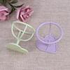 2pcs Storage Sponges Blenders Sponge for Plastic Make Women Dry Purple Makeup Wet Girls Ladies Rack Drying Holder and Shelf Display Up Beauty Gourd Bracket Stand + view 3