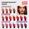 REVLON Lipstick, ColorStay Suede Ink, Built-in Primer, Infused with Vitamin E, Waterproof, Smudge-proof, Matte Color, 016 Bread Winner, 0.09 oz. view 4