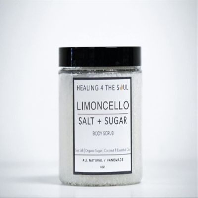 Limoncello Scrub | Salt & Sugar Scrub | Handmade in USA | Natural
