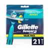 Sensor2 Plus Pivot Men's Disposable Razor, 21 Razors view 1
