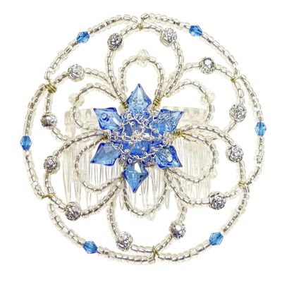 Beaded Kippah for Women - Evening Star