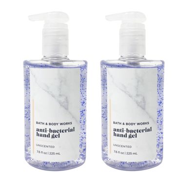 Bath UNSCENTED Hand Gel - Value Pack Lot of 2 - Full Size