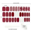 Dashing Diva Gloss Holiday Nail Strips - Peppermint Marvel | UV Free, Chip Resistant, Long Lasting Gel Nail Stickers | 32 Wraps, 1 Prep Pad, 1 Nail File view 3