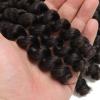 100 Strands 2X Ringlet Wand Curl Jamaican Bounce 8 inch Dark Brown Synthetic Crochet Hair Extensions Crochet Braiding Hair (8Inch (Pack of 5), 4#) view 4
