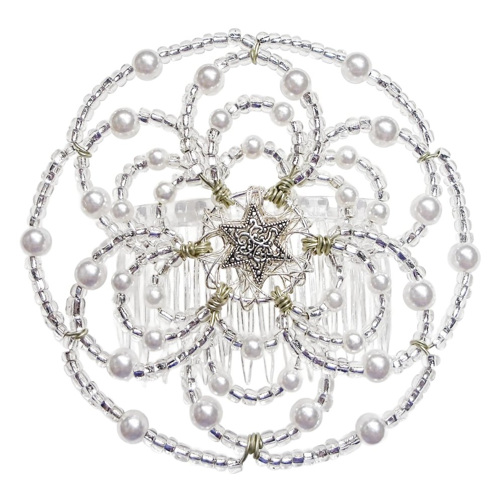 Beaded Kippah for Women - Simply Elegant