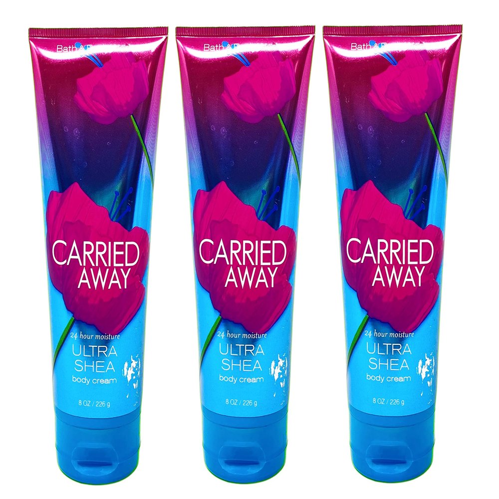 Carried Away Ultra Shea Body Cream Trio Set - Includes 3 Ultra Shea Body Creams - Full Size