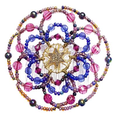Beaded Kippah for Women - Tapestry