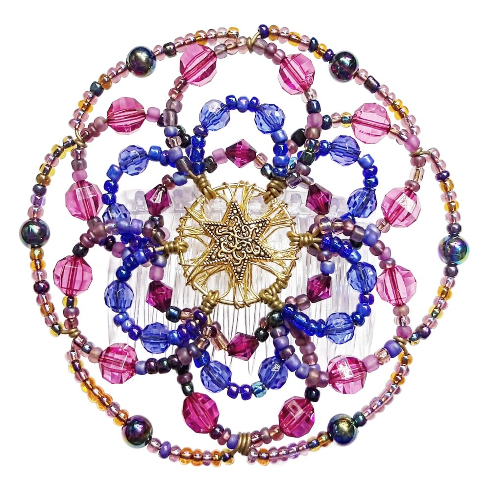 Beaded Kippah for Women - Tapestry
