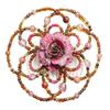 Beaded Kippah for Women - Desert Rose view 1