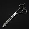6.0 Inch Hairdressing Scissors Set, Hair Cutting Scissors Shears Kit, Knife Head Flower Pattern, 440C Japanese Stainless Steel, for Men Women Kids Home Salon Barber Tools Kit view 4