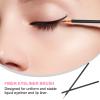 FRCOLOR 300pcs Disposable Eyeliner Brushes Fine Angled Cosmetic Applicators for Liquid Eyeliner Lip Liner Lightweight Convenient for Home Salon Use Includes Wands view 4