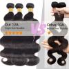 12A Brazilian Human Hair Bundles Body Wave 26 inch Single Bundle Virgin Hair Bundles Body Wave Bundle Human Hair 100G Natural Black Hair Extensions view 3