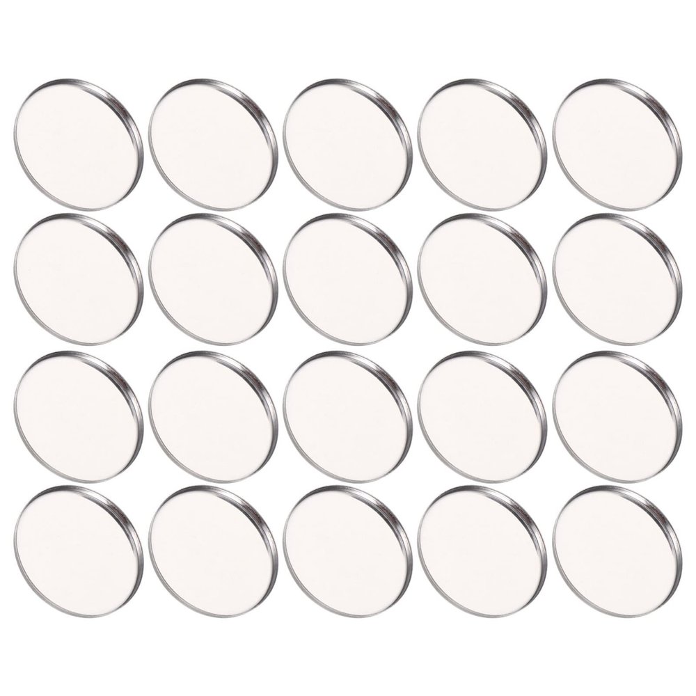 minkissy 20pcs Eyeshadow Palette DIY Magnetic Makeup Storage Plate Empty Holder for Blush and Cosmetic Display Travel-Friendly and Design
