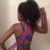 African exfoliating net, African exfoliating Body Sponge, African wash net (African exfoliating net Pink, 10.00) view 3