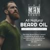 The Man Brand Beard Oil for Moisturizing, Grooming Beard and Skin - Natural Vitamin E Beard Care Oil for Eliminating Beard ruff, Patchy Beards, and Dry Skin (Gentlemens Bourbon - 1 Oz/30ml) view 2
