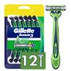Gillette Sensor3 Sensitive Men's Disposable Razor, 12 Razors view 1