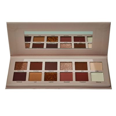 Azizeh Beauty 12 Color Nude Eyeshadow Palette