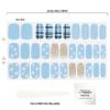 Dashing Diva Gloss Holiday Nail Strips - Snowball Fight | UV Free, Chip Resistant, Long Lasting Gel Nail Stickers | Contains 32 Nail Wraps, 1 Prep Pad, 1 Nail File view 3