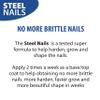 Steel Nails Hardener with Keratin, Calcium and Garlic view 4