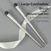 Natural Goat Hair Eye Shadow Brush by ENZO KEN, Large Smudge Eyeshadow Brush, Shader Eye Shadow Brush, Eye Shader Brush, Single Eyeshadow Brush, Eye Brushes, Eyeshadow Blending Brush. (Gold, E203L) view 2