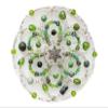 Beaded Kippah for Women - Jade and Jasper view 1