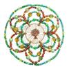 Beaded Kippah for Women - Olive Tree view 1