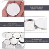 Frcolor 20Pcs Round Metal Eyeshadow Pan Palette Tins Magnetic Makeup Containers for DIY Cosmetic Powder Blush Foundation 2 Inch Makeup Accessories view 3