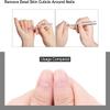 baixikly 4Pcs Cuticle Trimmer With Cuticle Pusher Cuticle Remover Tool Nails Cleaner Cuticle Pusher Remover Nipper Clipper Nail Cuticle Fork view 4