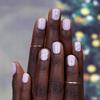 Dashing Diva Gloss Holiday Nail Strips - Ornamental Dream | UV Free, Chip Resistant, Long Lasting Gel Nail Stickers | Contains 32 Nail Wraps, 1 Prep Pad, 1 Nail File view 2