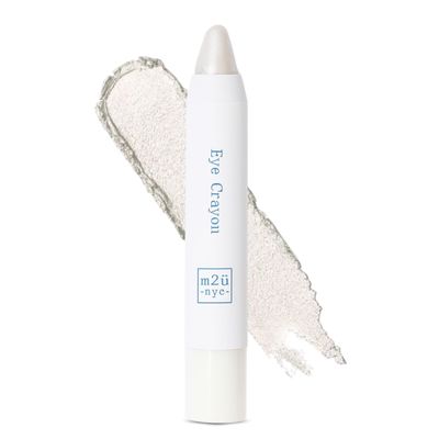 M2U NYC Ultra Creamy Eye Shadow Stick  (Pearl St) Shimmer Cream Eyeshadow Pencil Crayon - Moisturizing Eye Brightener Stick & Highlighter  Smudge Proof, Buildable & Lightweight Formula