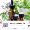 2pcsbag Storage Case Pouch Essentials Fabric Carrying Felt Oil Small Multi- Holder for Six Travel Wellness Non-woven Holds Bag Organizer Essential Bottles Oils view 2