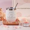 Birthday Gifts for Women - Surprise Her with Unique Spa Gift Baskets Set for Mom Sister Ladies Female Friends and Best Friend - Happy Bday Boxes Ideas for Woman view 3