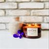 APRIL+HOLLY Spa Day All Day Candle | Lavender, Vanilla, Sage, Packaged for Easy Gift Giving, 100% Natural, Heavily Scented, Coconut Wax Blend, Made in The USA, 60 hr Burn time, 9 oz view 4