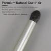 ENZO KEN Small Goat Hair Eye Shadow Brush - Blending Brush for Eyeshadow, Nose Contour & More. Gold, E204M view 3