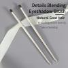 Natural Pony Hair Eye Shadow Brush, ENZO KEN Small Detail Eyeshadow Brush, Detailing Eye Shadow Brush, Mini Eye Smudge Brush, Corner Eyeshadow Brush, Eye Brushes, Eyeshadow Blending Brush. Gold, E204S view 2